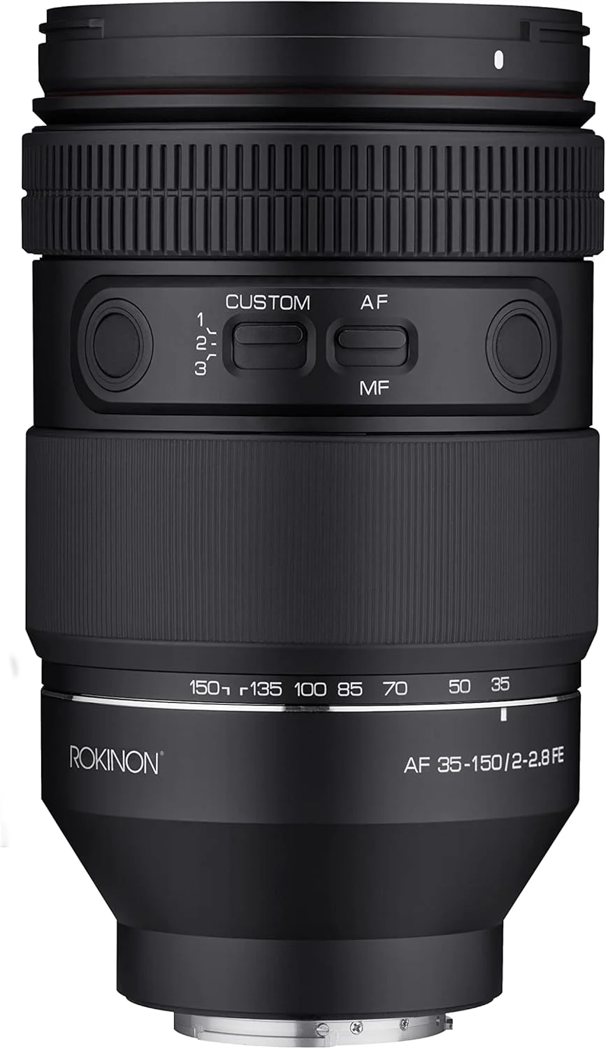 لنز زوم فول فریم Rokinon 35-150mm F2-2.8 AF برای مانت Sony E (IO35150AFZ-E)