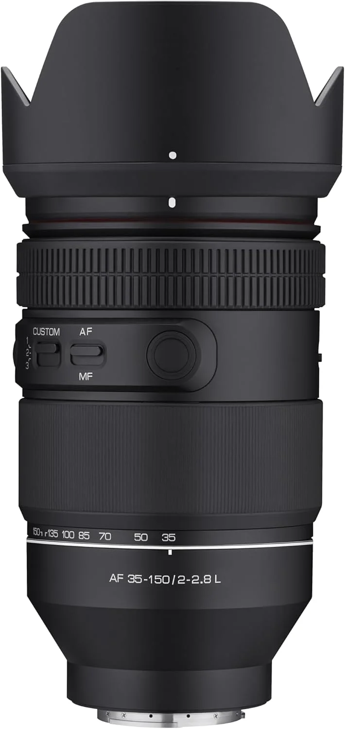 لنز زوم همه کاره سریع Samyang 35-150mm F2.0-2.8 با فوکوس خودکار برای مانت L