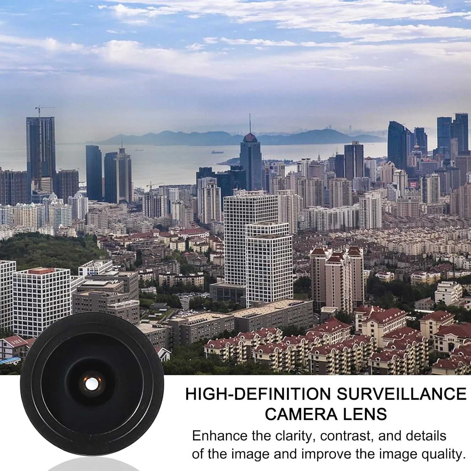 لنز دوربین مداربسته 2.8 میلی‌متری PATIKIL، لنز دوربین امنیتی FPV با دیافراگم F1.8 و رزولوشن 3 مگاپیکسل، زاویه دید عریض 140°/112°/84°، رزوه M12 مناسب برای دوربین IP پانوراما، بسته 2 عددی