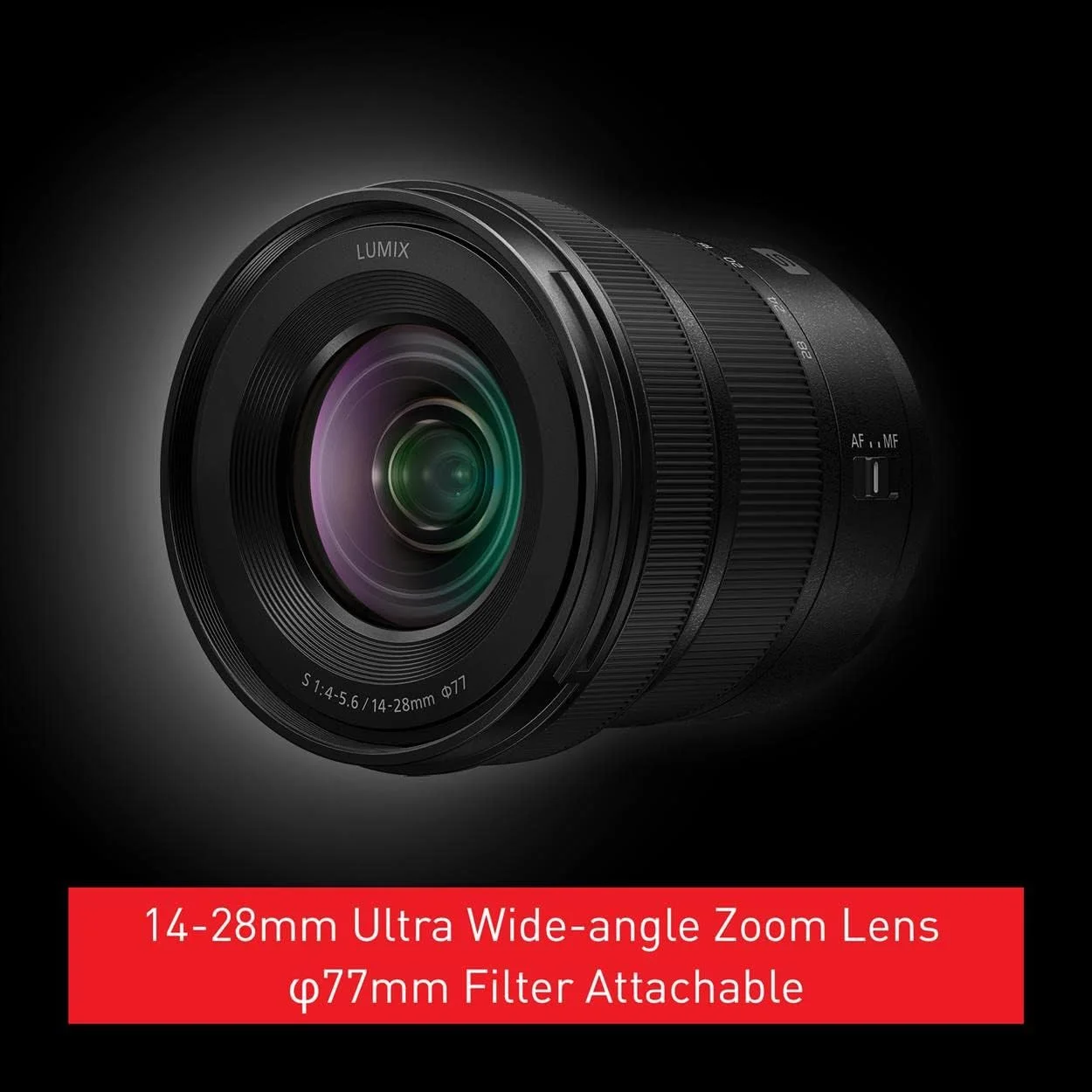 لنز زوم واید ۱۴-۲۸ میلیمتری پاناسونیک LUMIX S-R1428 S با مانت L و قابلیت ماکرو لنز زوم واید ۱۴-۲۸ میلیمتری پاناسونیک LUMIX S-R1428 S با مانت L و قابلیت ماکرو
