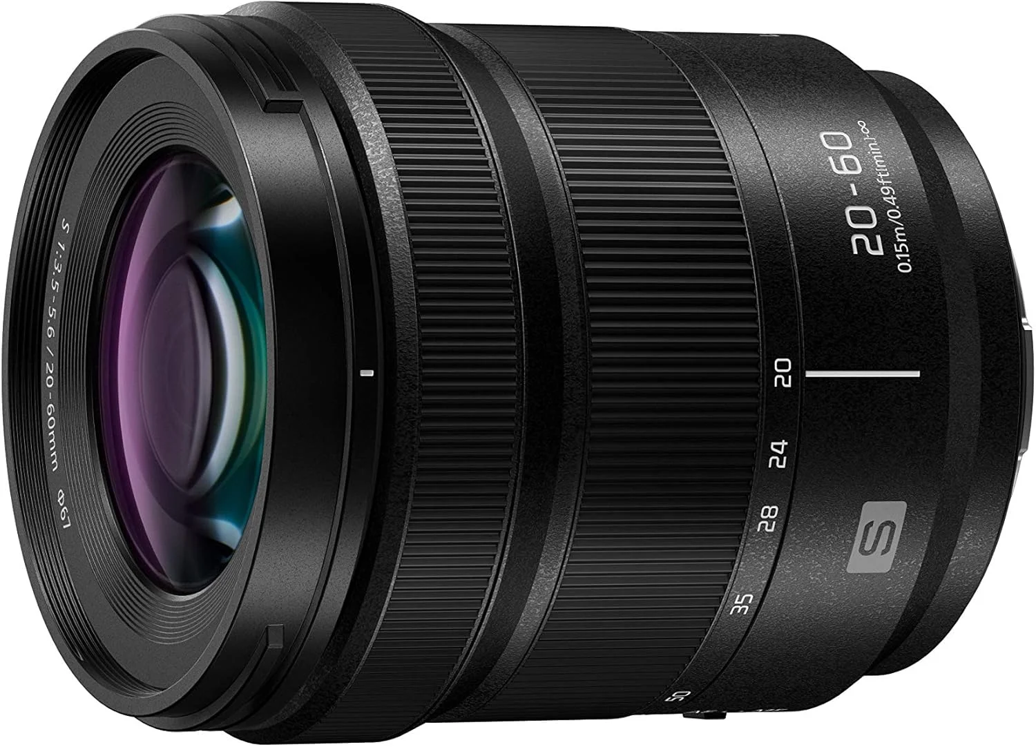 لنز پاناسونیک LUMIX S-R2060E (20-60 میلی متر، F3.5-5.6، سایز فیلتر 67 میلی متر، مقاوم در برابر گرد و غبار، پاشش آب و سرما) مشکی لنز پاناسونیک LUMIX S-R2060E (20-60 میلی متر، F3.5-5.6، سایز فیلتر 67 میلی متر، مقاوم در برابر گرد و غبار، پاشش آب و سرما) مشکی