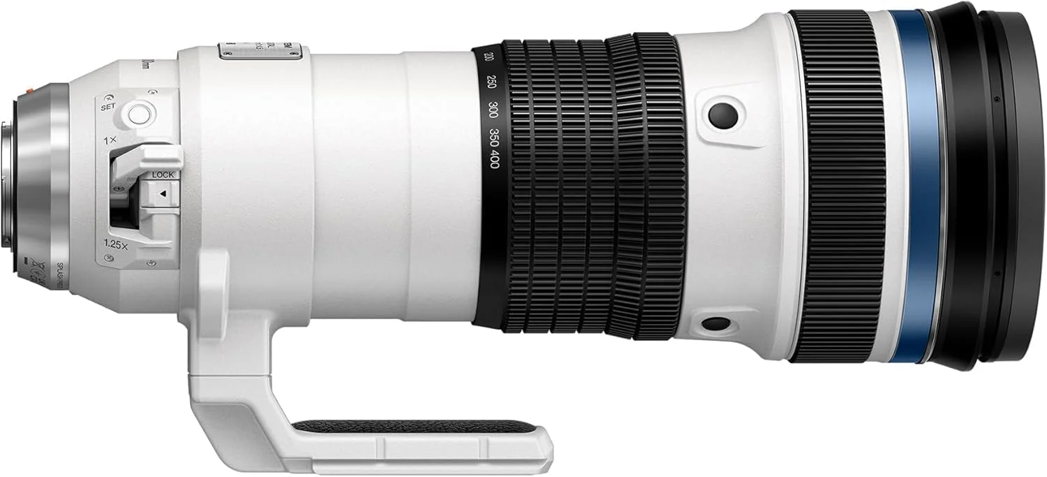لنز OM SYSTEM M.Zuiko Digital ED 150‑400mm F4.5 TC1.25X IS PRO، سازگار با دوربین های Olympus، OM SYSTEM و Panasonic MFT