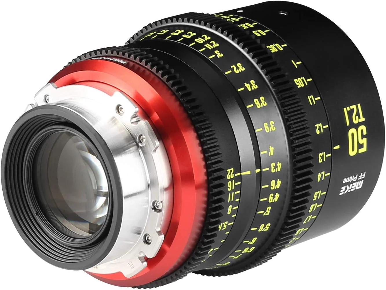 لنز سینمایی 50mm T2.1 فول فریم با فوکوس دستی MEKE سازگار با دوربین های سینمایی Arri PL-Mount