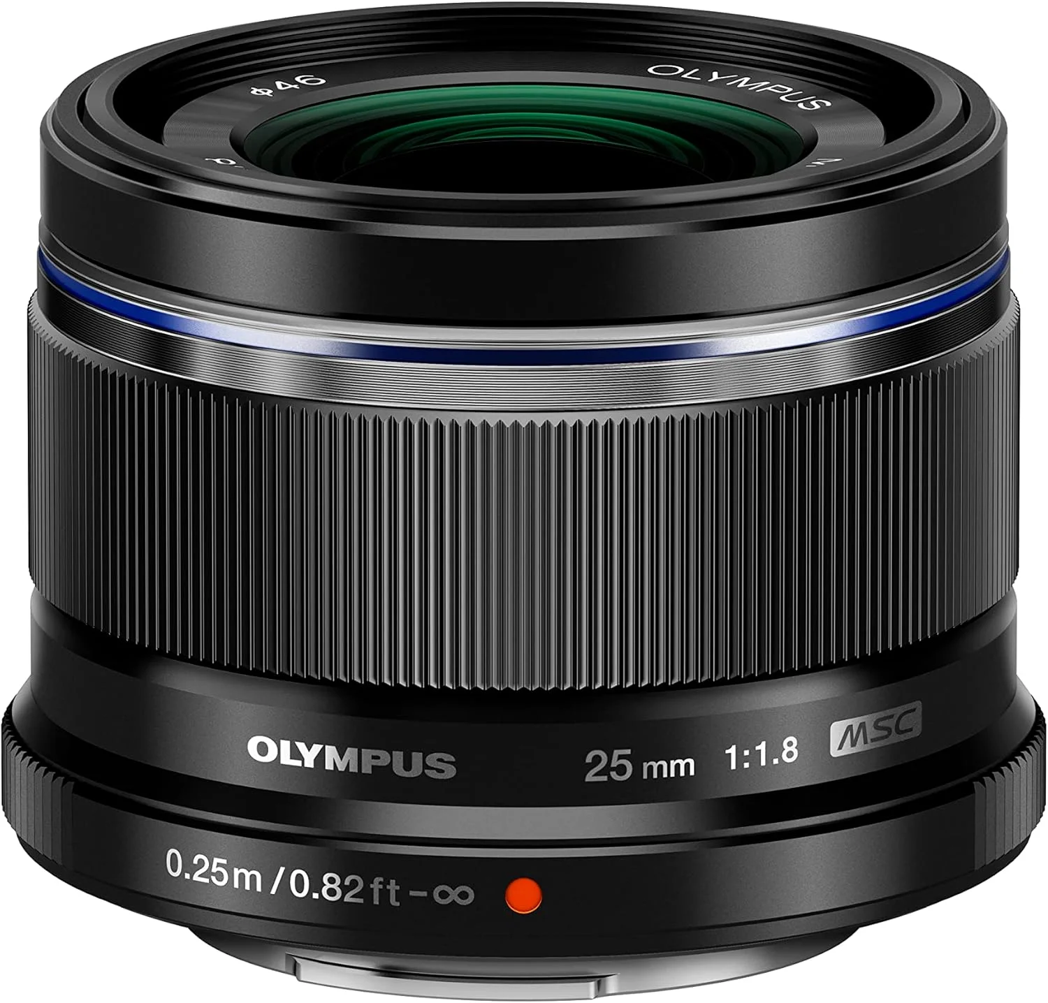 لنز الیمپوس M.Zuiko Digital 25mm F1.8، برای دوربین های میکرو چهار سوم (مشکی)