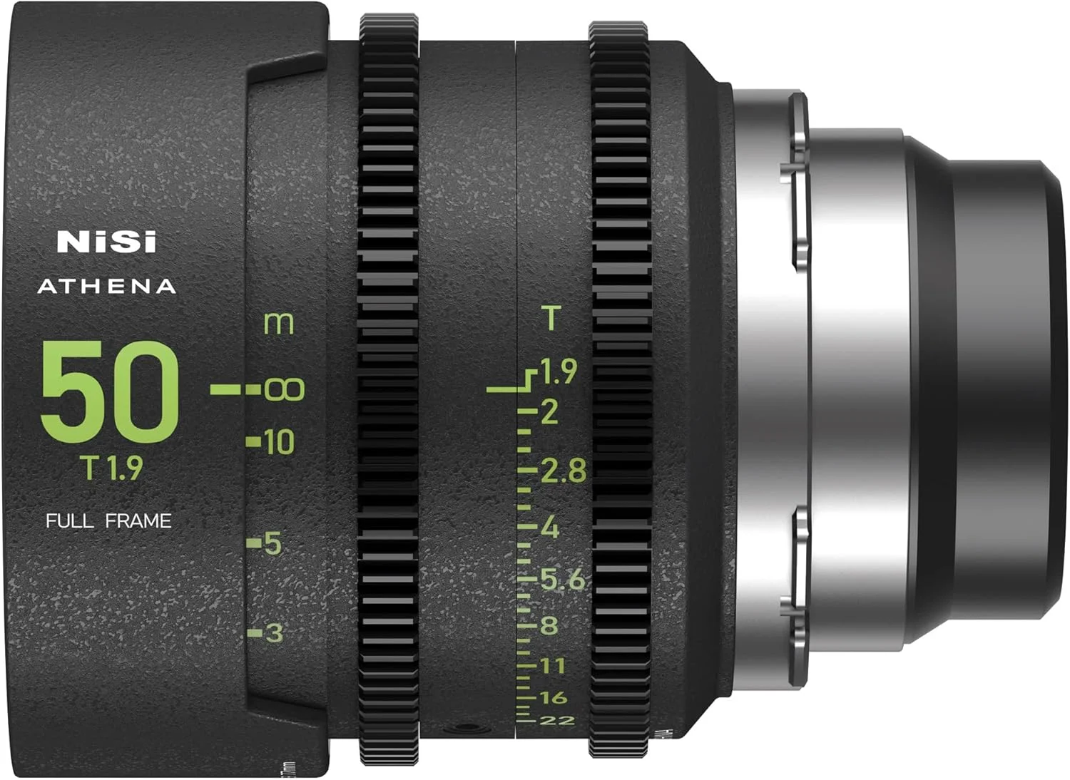 لنز سینمایی 50mm T1.9 فول فریم NiSi Athena Prime | سازگار با دوربین های دارای مانت ARRI PL