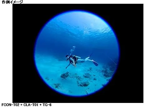 مبدل چشم‌ماهی Olympus FCON-T02 برای TG-1/2/3/4/5/6