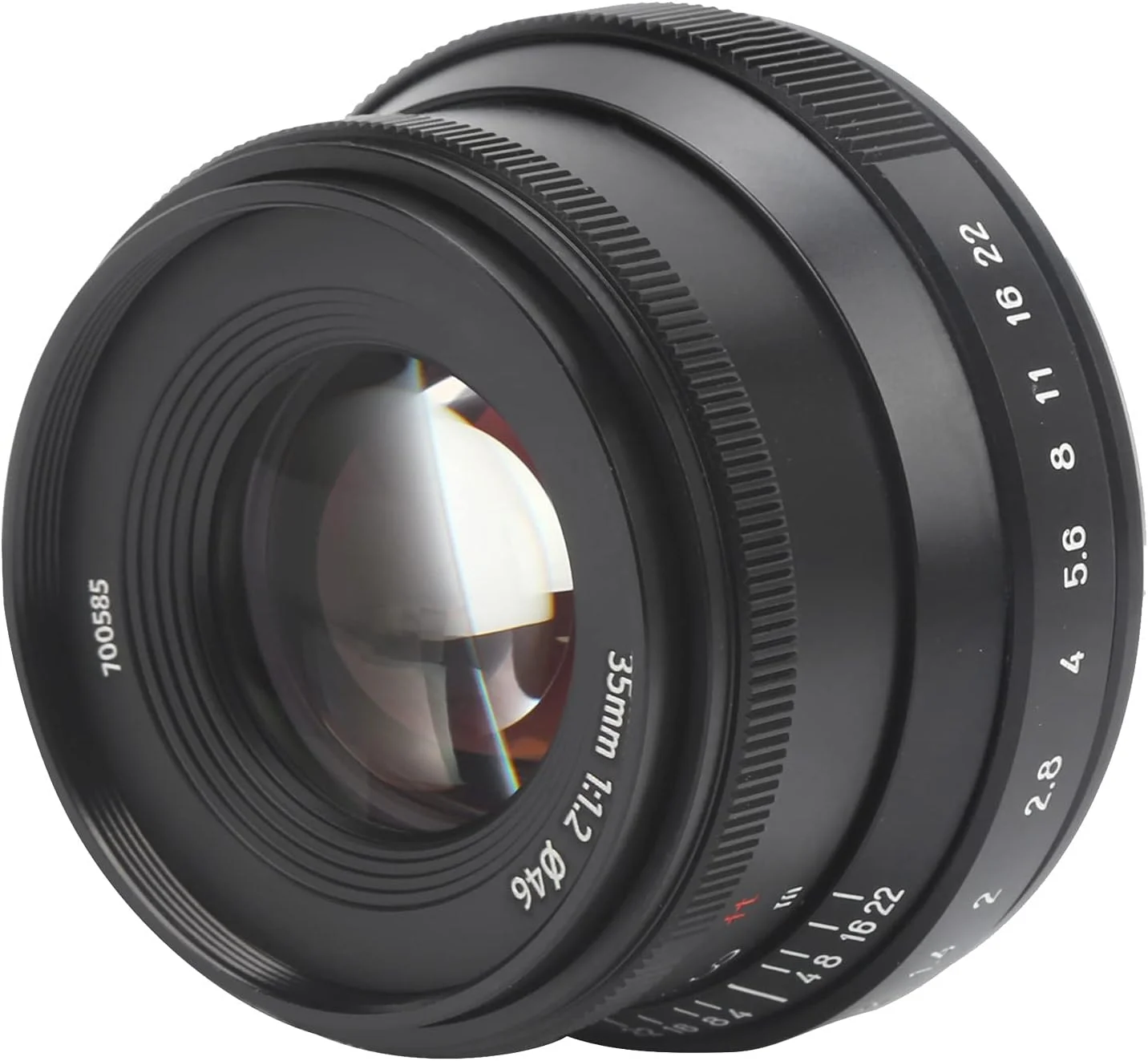 لنز دوربین با دیافراگم باز بزرگ برای دوربین EOS M، لنز آینه ای، لنز زوم دستی