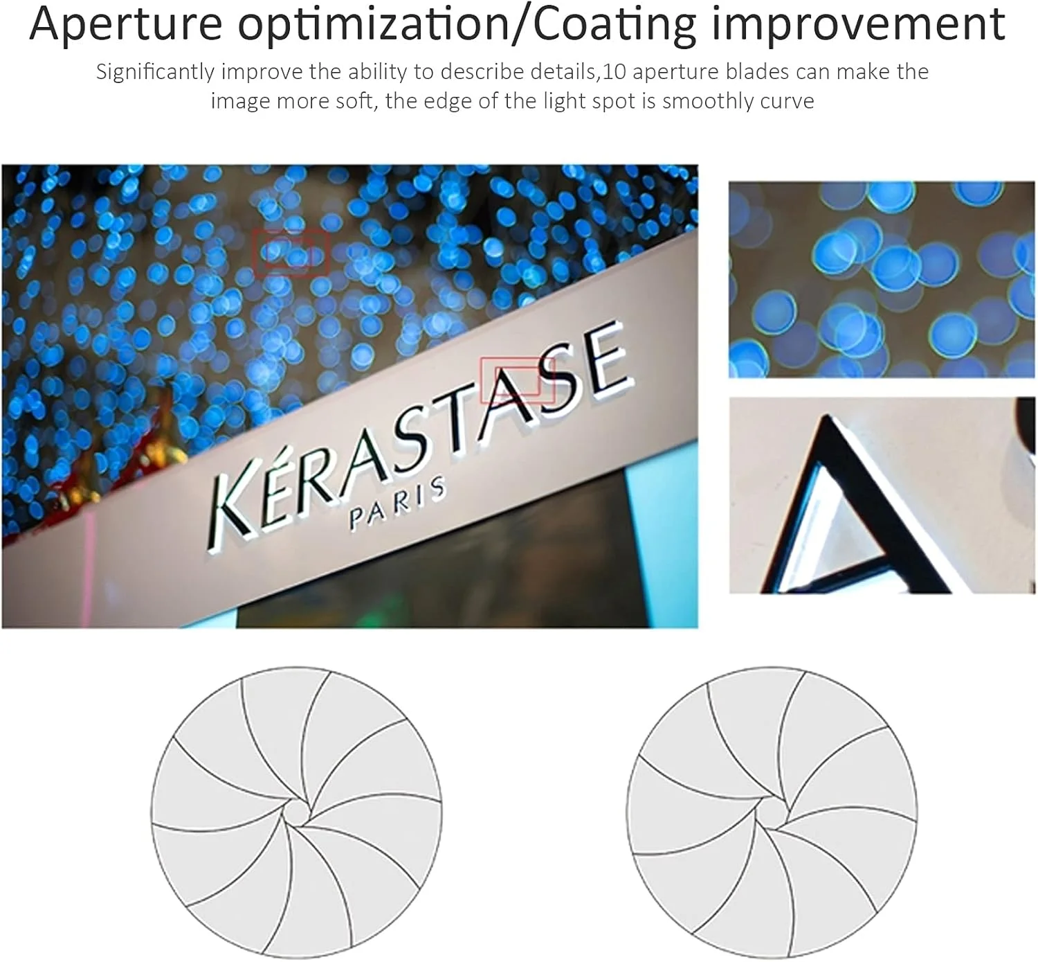 لنز دوربین با دیافراگم باز بزرگ برای دوربین EOS M، لنز آینه ای، لنز زوم دستی