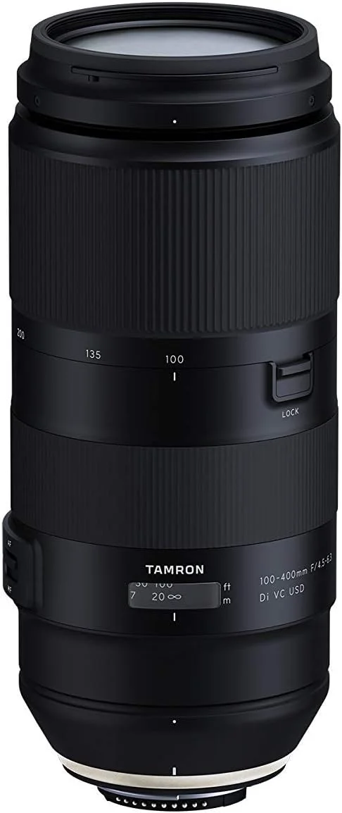 لنز زوم تله فوتو تامرون 100-400mm F/4.5-6.3 VC USD برای دوربین های نیکون دیجیتال SLR لنز زوم تله فوتو تامرون 100-400mm F/4.5-6.3 VC USD برای دوربین های نیکون دیجیتال SLR