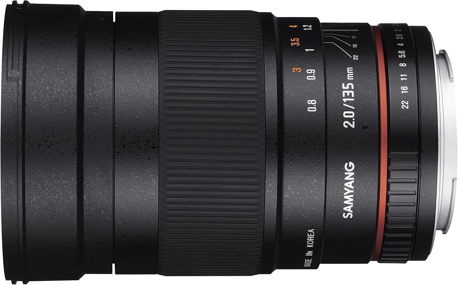 لنز تله فوتو 135mm f/2.0 ED UMC Samyang SY135M-C برای دوربین های SLR دیجیتال Canon EF، مشکی