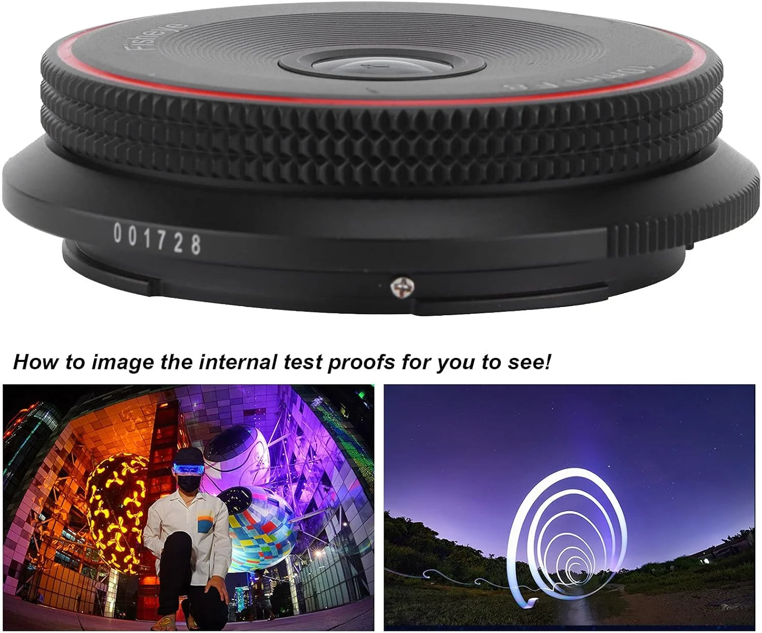 لنز چشم ماهی دوربین، لنز واید انگل 10 میلی متری با مانت Z مناسب برای Nikon Z5/Z6/Z7/Z50/Z6II/Z7II، ساخته شده از آلیاژ آلومینیوم و شیشه اپتیکال