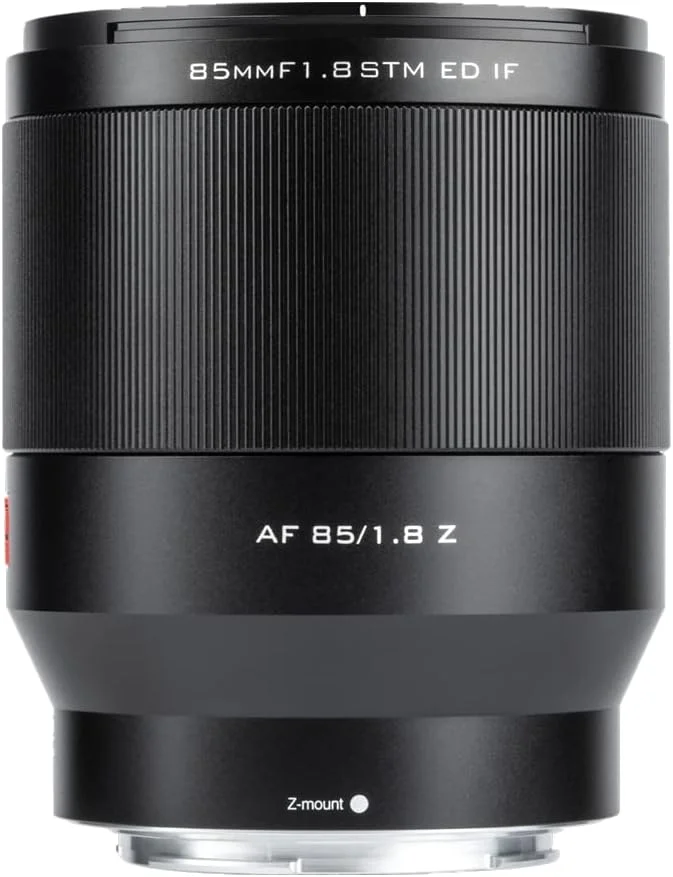 لنز فول فریم 85mm f/1.8 STM AF ویلتراکس برای دوربین های بدون آینه نیکون، لنز با دیافراگم باز و فوکوس خودکار سازگار با Z-Mount Z9 Z50 Z7 ii Z6 ii Z7 Z6 Z6 II Z5