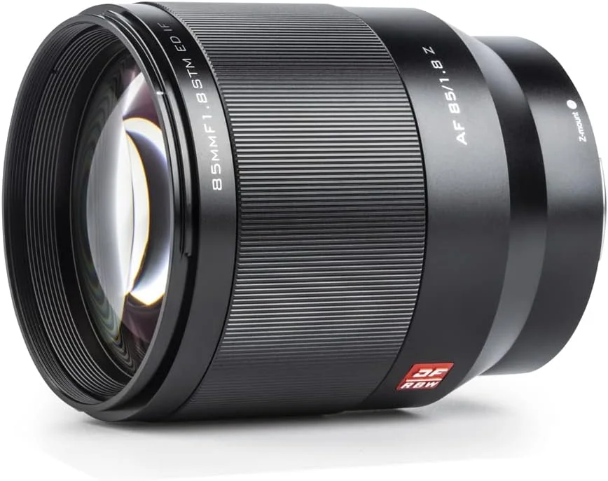 لنز فول فریم 85mm f/1.8 STM AF ویلتراکس برای دوربین های بدون آینه نیکون، لنز با دیافراگم باز و فوکوس خودکار سازگار با Z-Mount Z9 Z50 Z7 ii Z6 ii Z7 Z6 Z6 II Z5