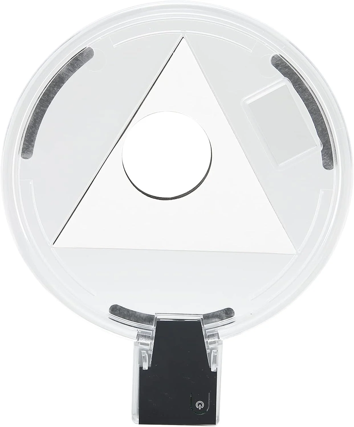 پایه LED برای استند عمودی PS5، پایه RGB قابل تنظیم عمودی افقی با نور محیطی LED، سبک وزن برای کنسول بازی PS5