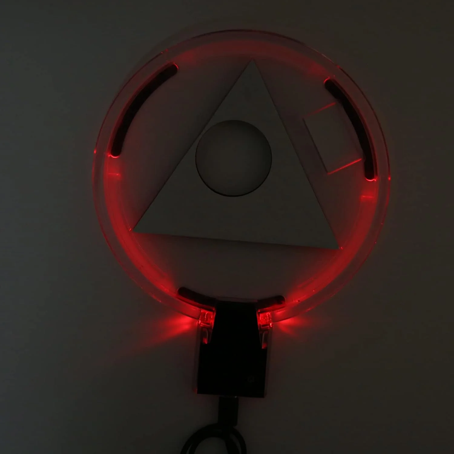 پایه LED برای استند عمودی PS5، پایه RGB قابل تنظیم عمودی افقی با نور محیطی LED، سبک وزن برای کنسول بازی PS5