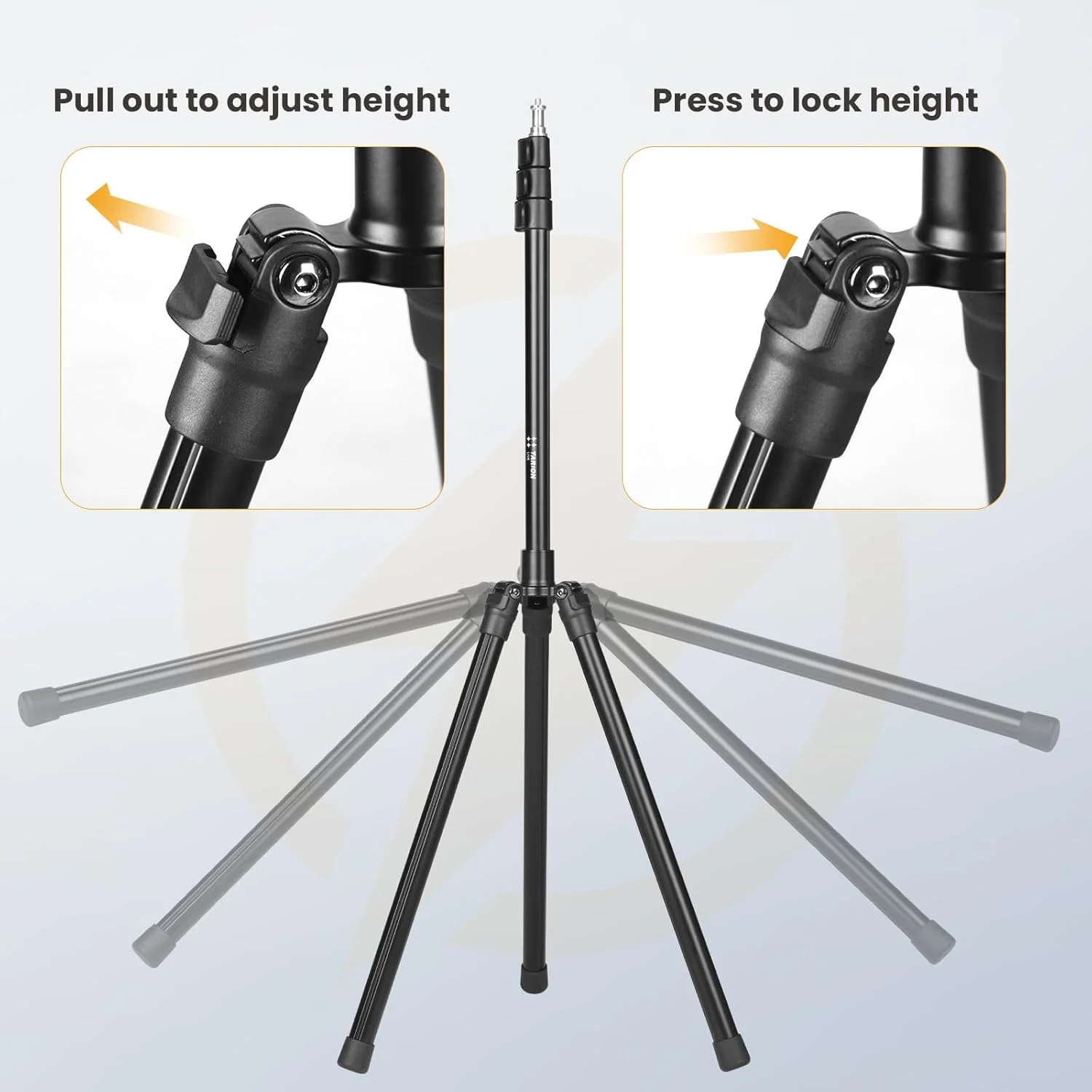 پایه نور TARION 200 سانتی متری - سه پایه آلومینیومی لامپ، سه پایه قابل حمل نورپردازی، پایه نور عکس با تحمل وزن 4 کیلوگرم برای استودیو، عکاسی در فضای باز، رینگ لایت، فلاش با کیف حمل (FLS-20T) پایه نور TARION 200 سانتی متری - سه پایه آلومینیومی لامپ، سه پایه قابل حمل نورپردازی، پایه نور عکس با تحمل وزن 4 کیلوگرم برای استودیو، عکاسی در فضای باز، رینگ لایت، فلاش با کیف حمل (FLS-20T)