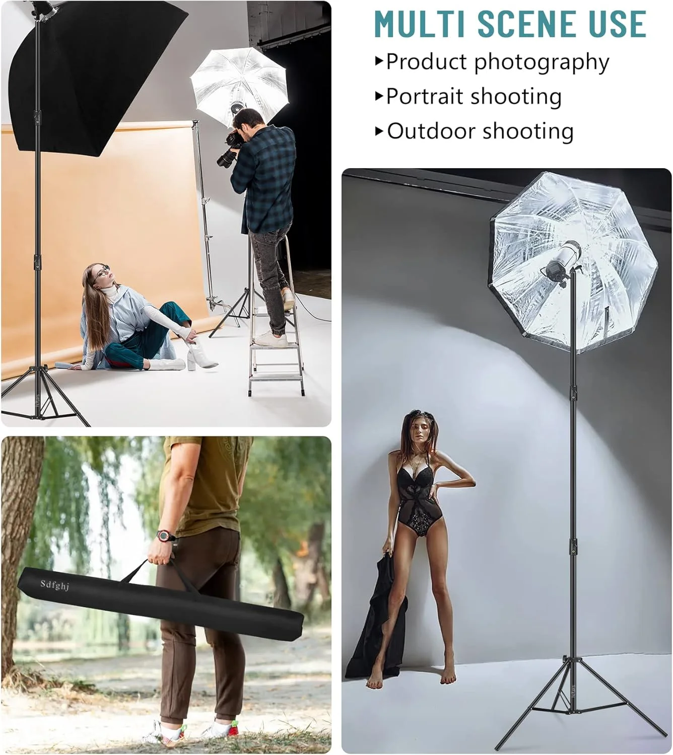 پایه نور سنگین، پایه سه پایه عکاسی 280 سانتی متری، فنری آلومینیومی، نور حلقه ای، تجهیزات عکاسی، پایه فلاش ضخیم پایه نور سنگین، پایه سه پایه عکاسی 280 سانتی متری، فنری آلومینیومی، نور حلقه ای، تجهیزات عکاسی، پایه فلاش ضخیم