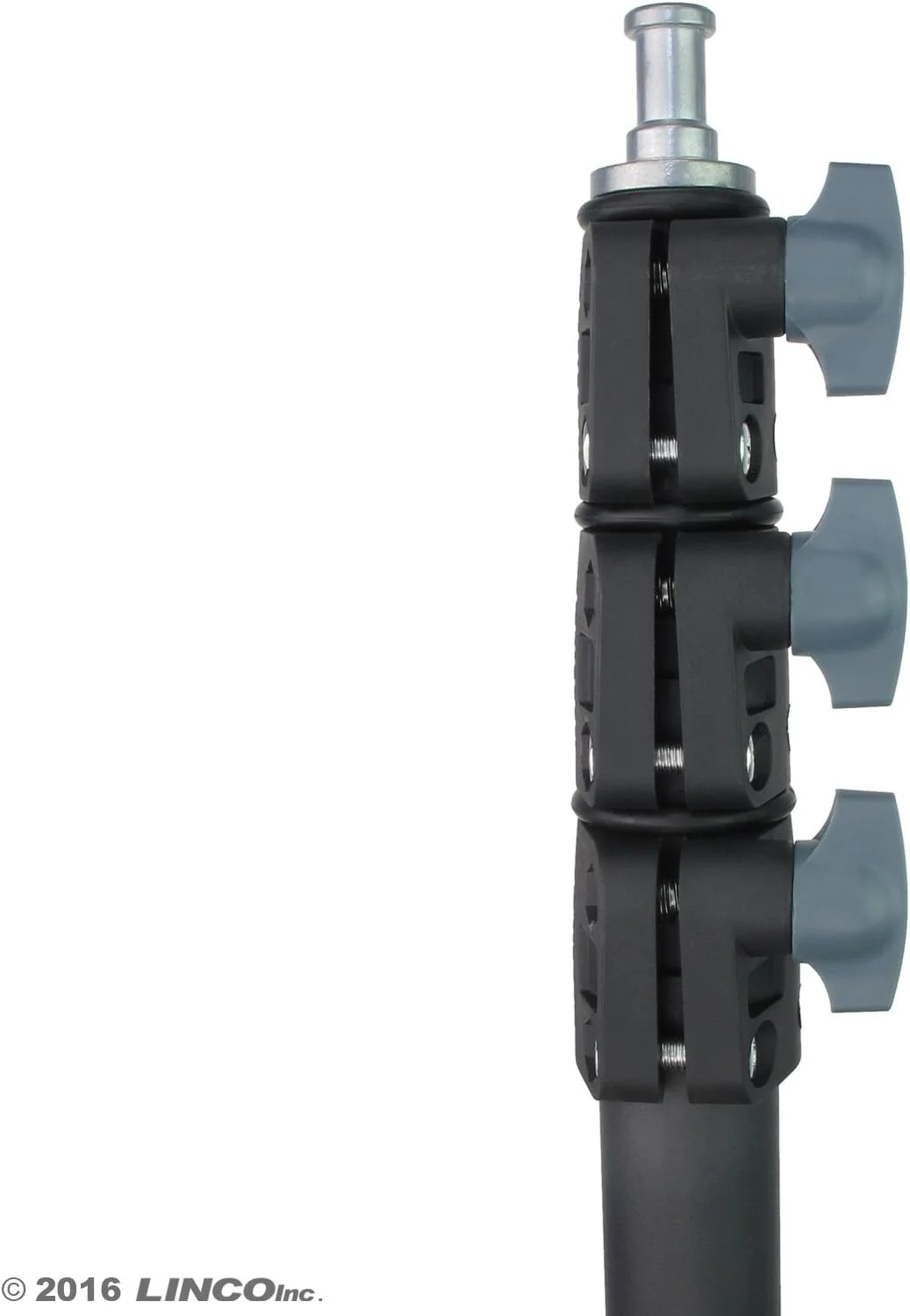 پایه نور سنگین و مقاوم لینکو Zenith 11 فوتی برای تجهیزات نورپردازی استودیویی مدل 89012H - به همراه میله های نگهدارنده اضافی پایه نور سنگین و مقاوم لینکو Zenith 11 فوتی برای تجهیزات نورپردازی استودیویی مدل 89012H - به همراه میله های نگهدارنده اضافی