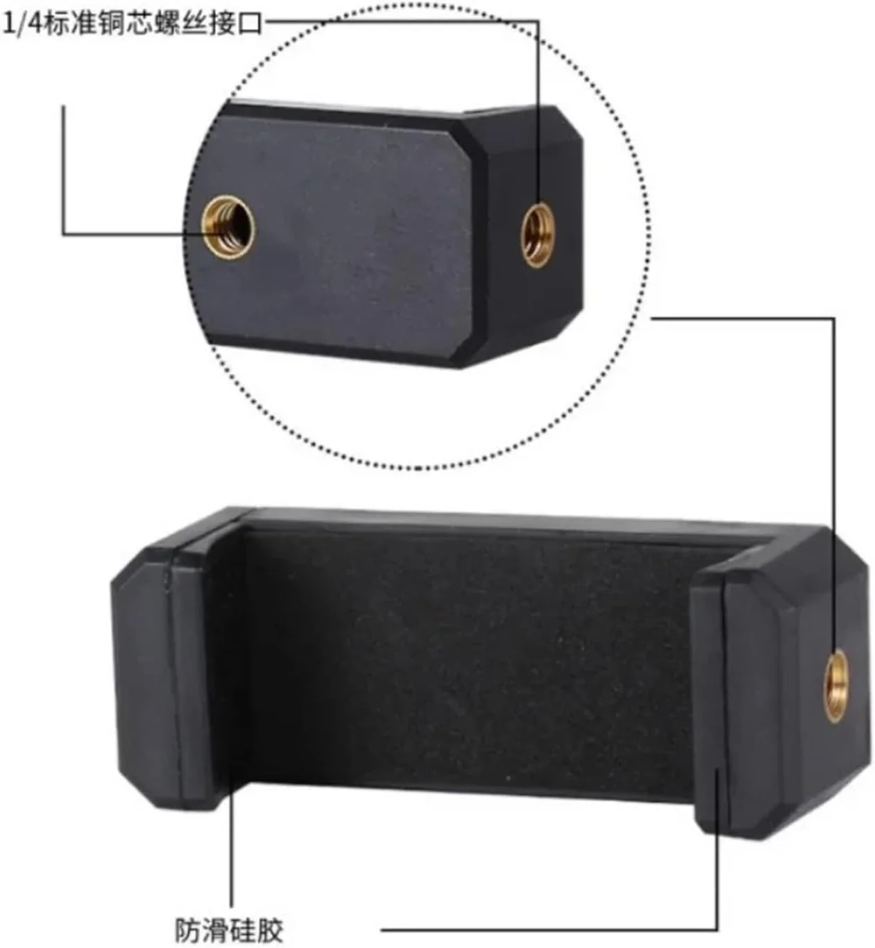 پایه نور سه پایه عکاسی قابل حمل با پیچ 1/4 اینچ 1.6 متری