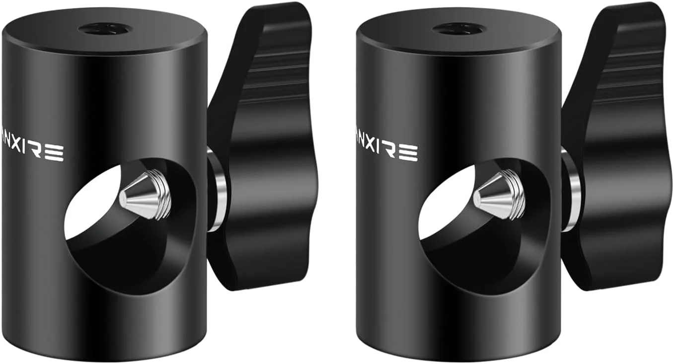 آداپتور اتصال پایه نور با سوراخ پیچ 1/4 اینچی، آداپتور سریع 16 میلیمتری مناسب برای پایه مانیتور استودیویی، اتصال دوربین، پایه نور عکاسی استودیویی - بسته 2 عددی آداپتور اتصال پایه نور با سوراخ پیچ 1/4 اینچی، آداپتور سریع 16 میلیمتری مناسب برای پایه مانیتور استودیویی، اتصال دوربین، پایه نور عکاسی استودیویی - بسته 2 عددی