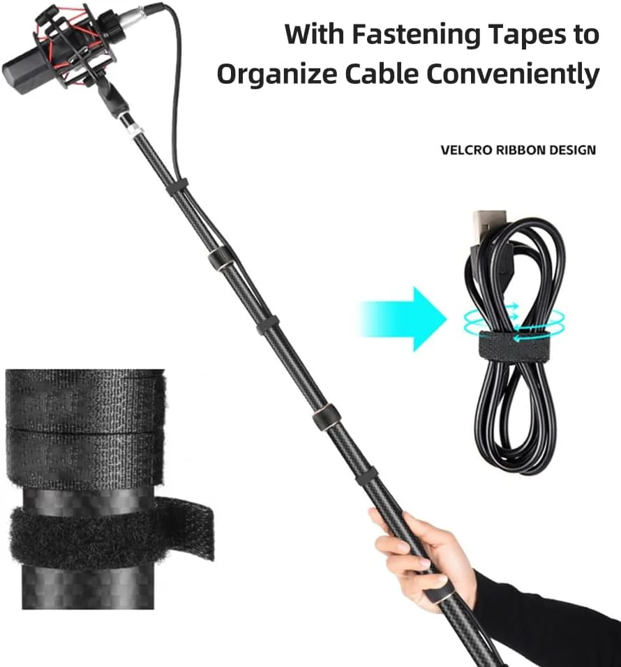 پایه سه پایه قابل حمل Labymos 222cm/87.4in، پایه نور ویدئویی فیبر کربنی 5 قسمتی قابل تنظیم با ظرفیت بار 3 کیلوگرم، دارای ستون مرکزی جداشدنی با پیچ 1/4 اینچ و 3/8 اینچ برای نور ویدئویی LED / فلاش پایه سه پایه قابل حمل Labymos 222cm/87.4in، پایه نور ویدئویی فیبر کربنی 5 قسمتی قابل تنظیم با ظرفیت بار 3 کیلوگرم، دارای ستون مرکزی جداشدنی با پیچ 1/4 اینچ و 3/8 اینچ برای نور ویدئویی LED / فلاش