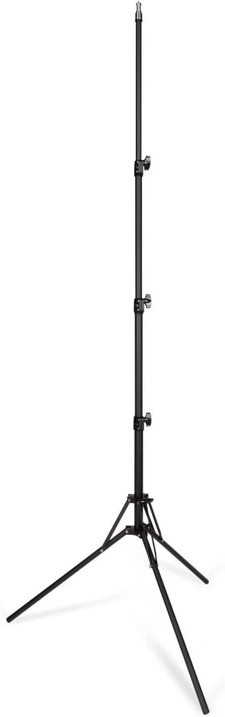 پایه نور آلومینیومی کنرو مدل KSLX104 مناسب برای نورهای حلقوی و پنلی عکاسی، قابل حمل و تاشو، مناسب استودیو و فضای باز، حداکثر تحمل وزن 4 کیلوگرم پایه نور آلومینیومی کنرو مدل KSLX104 مناسب برای نورهای حلقوی و پنلی عکاسی، قابل حمل و تاشو، مناسب استودیو و فضای باز، حداکثر تحمل وزن 4 کیلوگرم