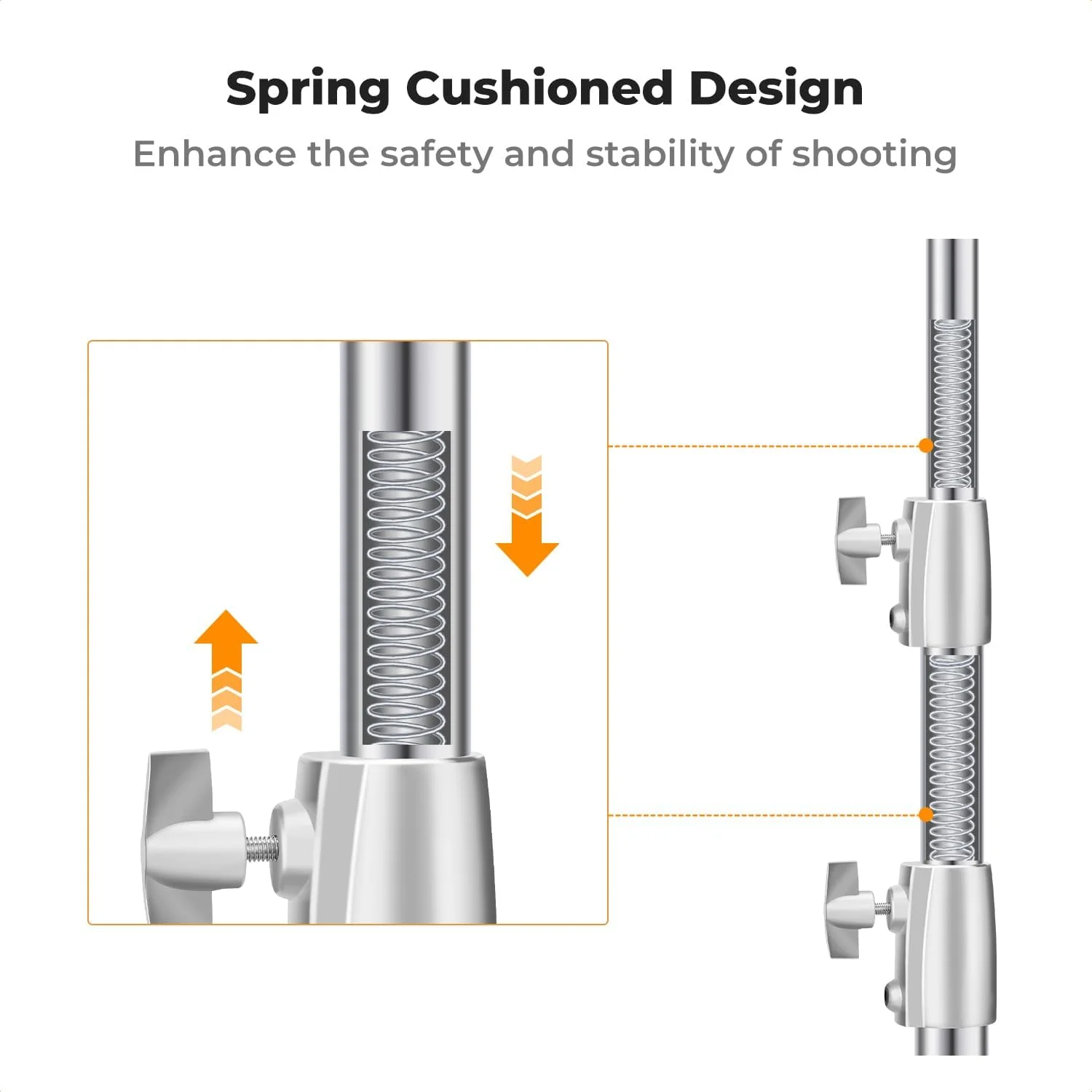 پایه نورپردازی عکاسی 2.8 متری