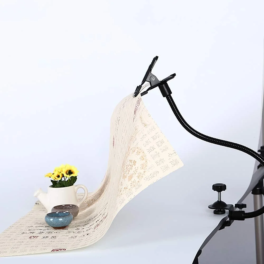 بازوی جادویی انعطاف پذیر آلیاژ آلومینیوم 50 سانتی متری Hersmay با گیره سنگین و گیره سوپر برای نورپردازی استودیوی عکس و پایه نور بازوی جادویی انعطاف پذیر آلیاژ آلومینیوم 50 سانتی متری Hersmay با گیره سنگین و گیره سوپر برای نورپردازی استودیوی عکس و پایه نور