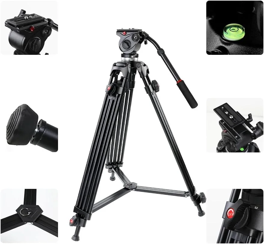 پایه نورپردازی عکاسی GVM S160، سه پایه آلومینیومی قابل تنظیم 1.6 متری/63 اینچی برای بازتابنده ها، سافت باکس ها، چراغ ها، چترها، حداکثر بار 25 کیلوگرم، پشتیبانی از چرخش 360 درجه و عکاسی شیب دار پایه نورپردازی عکاسی GVM S160، سه پایه آلومینیومی قابل تنظیم 1.6 متری/63 اینچی برای بازتابنده ها، سافت باکس ها، چراغ ها، چترها، حداکثر بار 25 کیلوگرم، پشتیبانی از چرخش 360 درجه و عکاسی شیب دار