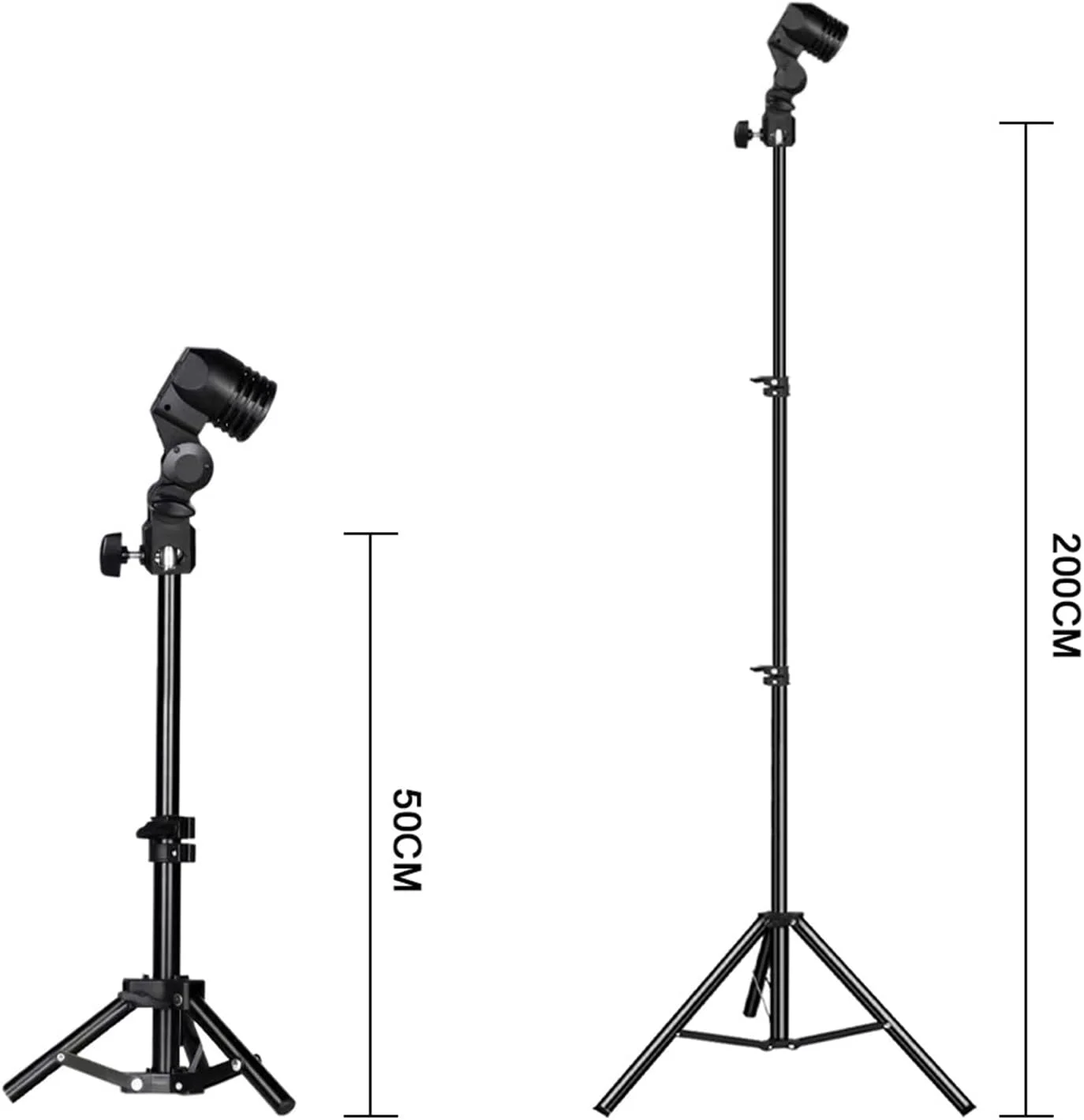 پایه نورپردازی هلمی برای عکاسی، نور زنده و رشد گیاه، دارای سرپیچ E27