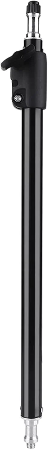 میله افزایش ارتفاع پایه نور، مناسب استودیو عکاسی، با قابلیت تنظیم از 45 تا 74 سانتی متر، میله اتصال برای پایه نور و بازوی میکروفون