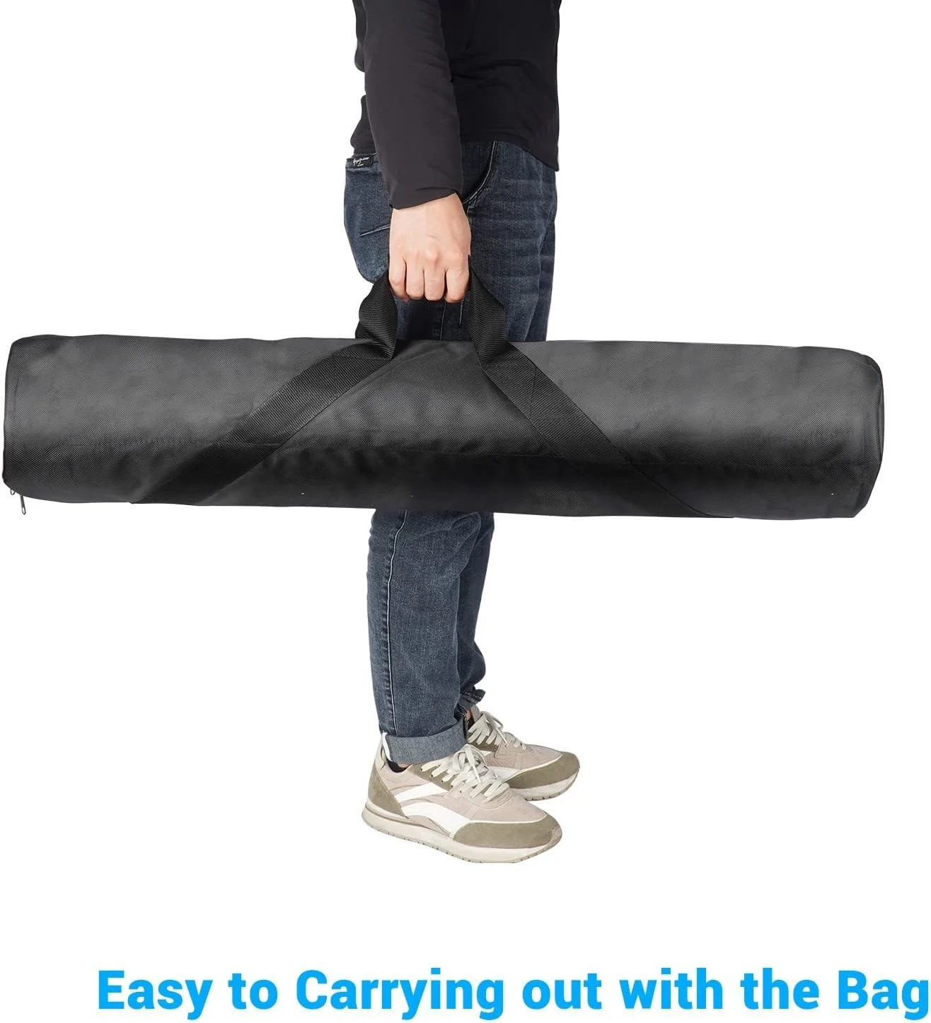 ایچ شات 2 عدد پایه نور 2.8 متری به همراه کیف حمل، آداپتور استیل ضد زنگ سنگین 1/4 اینچ به 3/8 اینچ برای SL60W VL150W SL150W AD600BM MS300، سافت باکس استودیویی، مونو لایت و سایر تجهیزات عکاسی