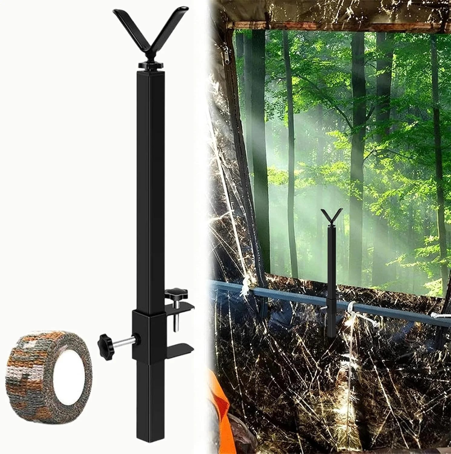 پایه نور - پایه عکاسی قابل حمل با ارتفاع قابل تنظیم - نگهدارنده سلفی | مناسب برای کمپینگ در فضای باز، پیاده روی، مسافرت، کوله گردی، چادر، ماجراجویی، کوهنوردی، پیک نیک پایه نور - پایه عکاسی قابل حمل با ارتفاع قابل تنظیم - نگهدارنده سلفی | مناسب برای کمپینگ در فضای باز، پیاده روی، مسافرت، کوله گردی، چادر، ماجراجویی، کوهنوردی، پیک نیک