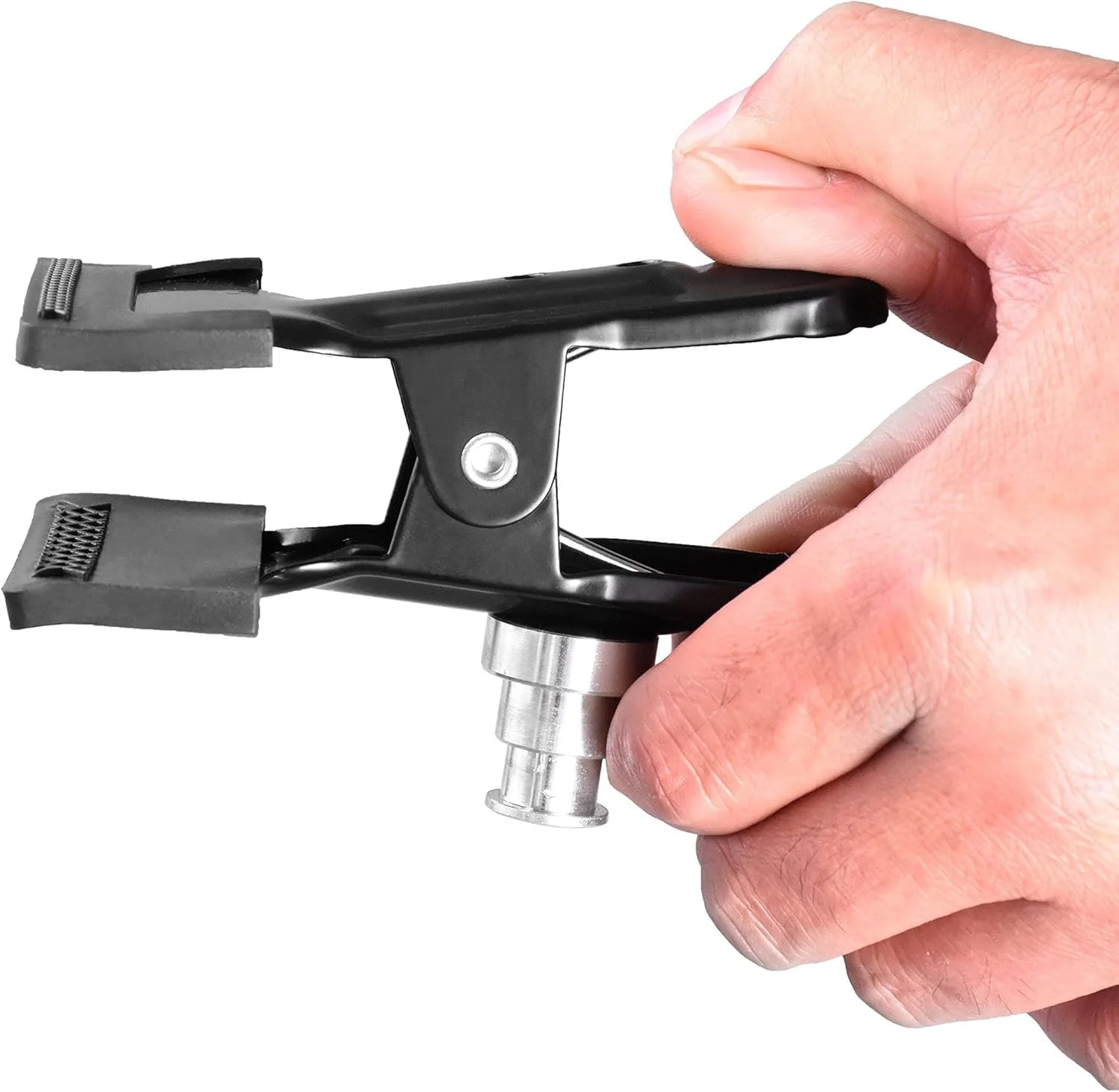 نگهدارنده گیره فلزی استودیوی عکس با پایه نور 5/8 و نگهدارنده بازتابنده چتر