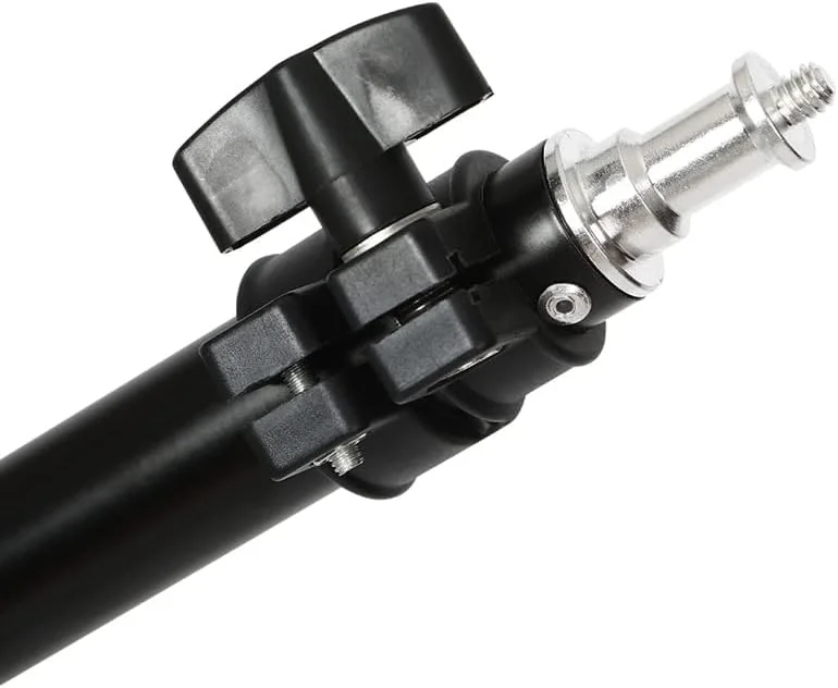 بازوی بوم استودیویی AECAM با کیسه شن برای اسپیدلایت/فلاش کوچک/ سافت باکس/ ویدیو LED (همراه با پایه) بازوی بوم استودیویی AECAM با کیسه شن برای اسپیدلایت/فلاش کوچک/ سافت باکس/ ویدیو LED (همراه با پایه)