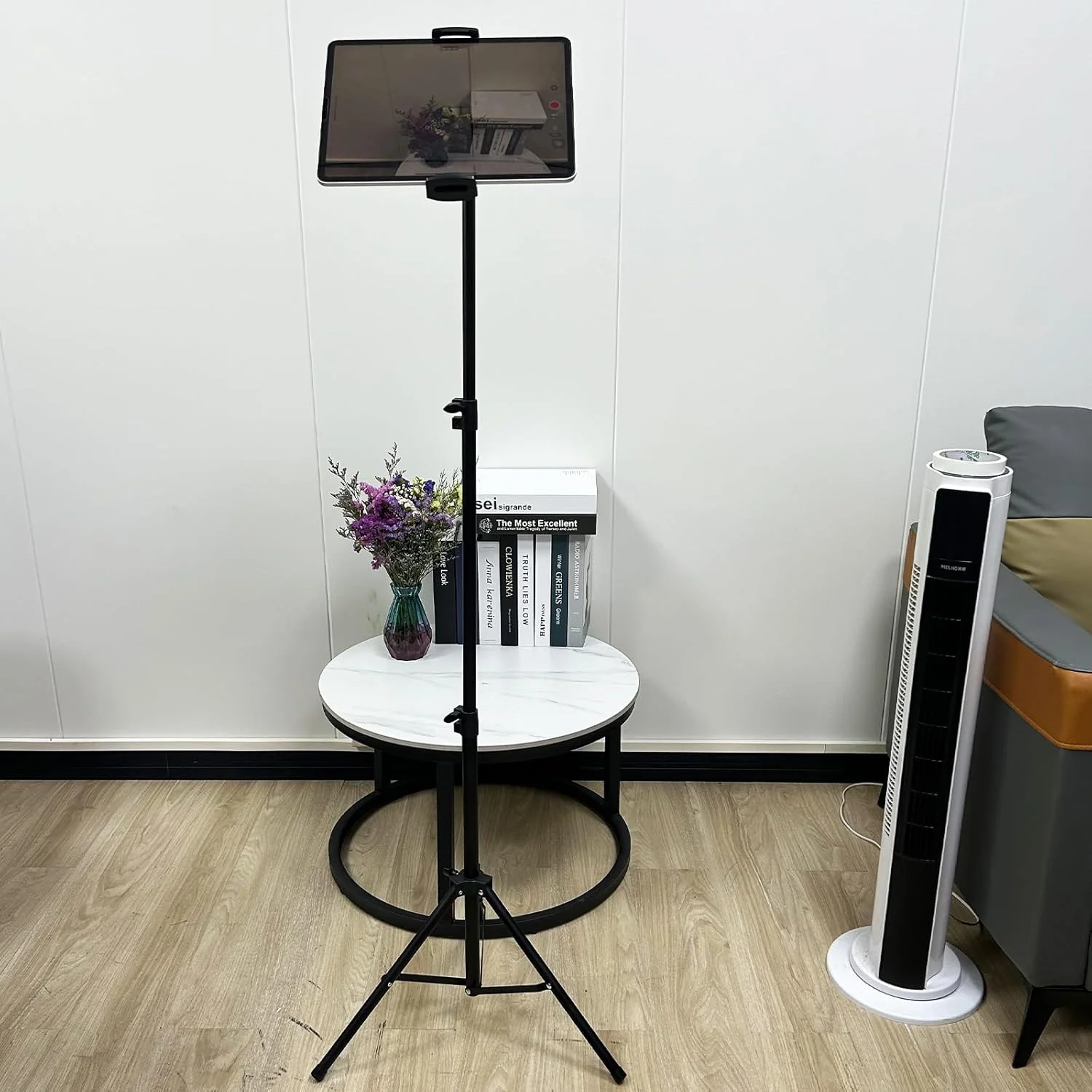 پایه نور سه پایه آلومینیومی عکاسی با کیف، پایه تاشو معکوس، پایه سه پایه قابل حمل، مناسب برای رینگ لایت، دوربین، موبایل و تبلت