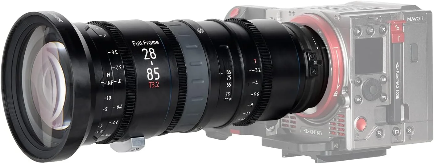 لنز سینمایی زوم پارفوکال فول فریم SIRUI 28-85mm T3.2 (EF Mount) لنز سینمایی زوم پارفوکال فول فریم SIRUI 28-85mm T3.2 (EF Mount)