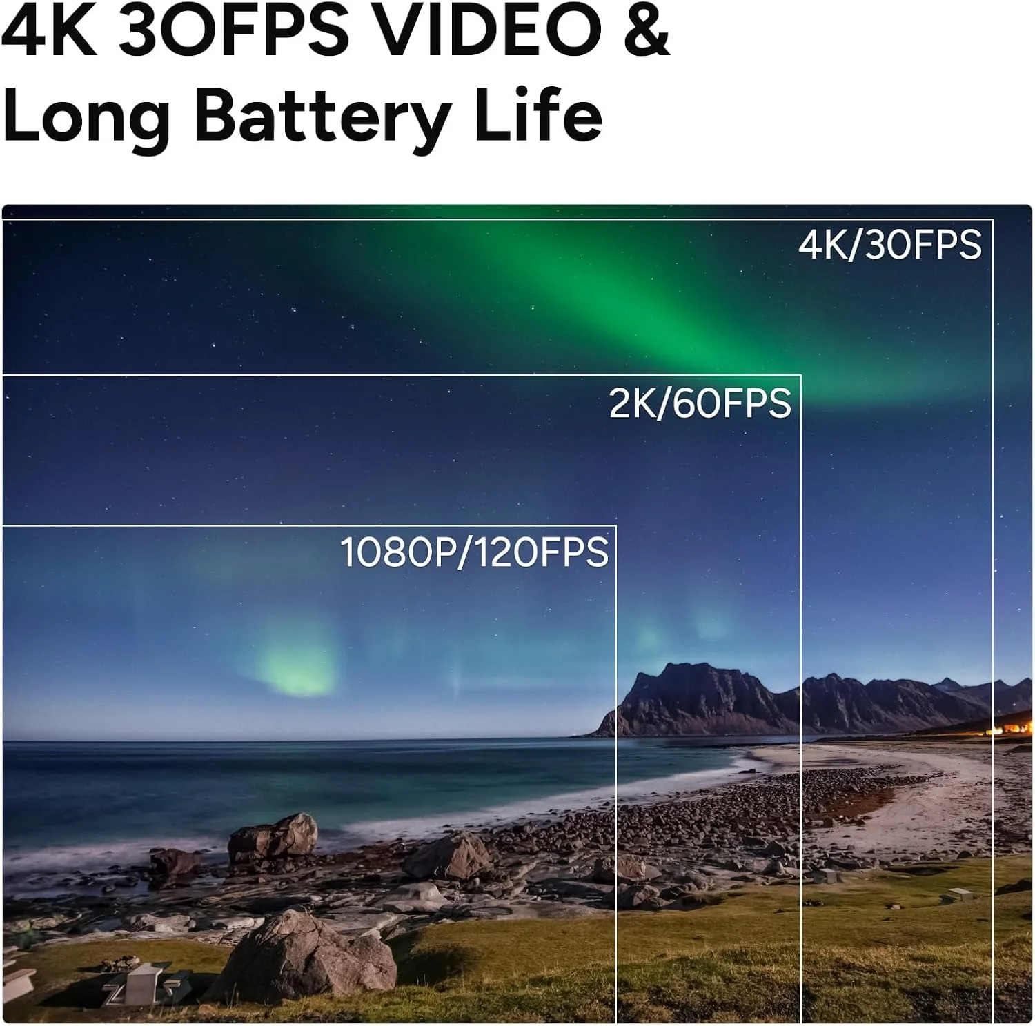دوربین اکشن جیبی SJCAM C300، دوربین بدنه 4K، لرزشگیر، ضد آب، صفحه لمسی، کوچک و پوشیدنی، دوربین مینی POV، باتری دوگانه قابل جابجایی، همراه با کیت نصب کلاه ایمنی، مشکی - تصویر 3