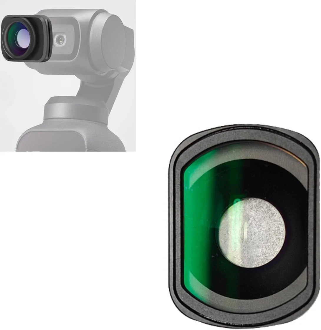 لنز گیمبال دوربین برای DJI Osmo Pocket 3: لنزهای ماکرو، میدان دید گسترده، تله فوتو و آنامورفیک