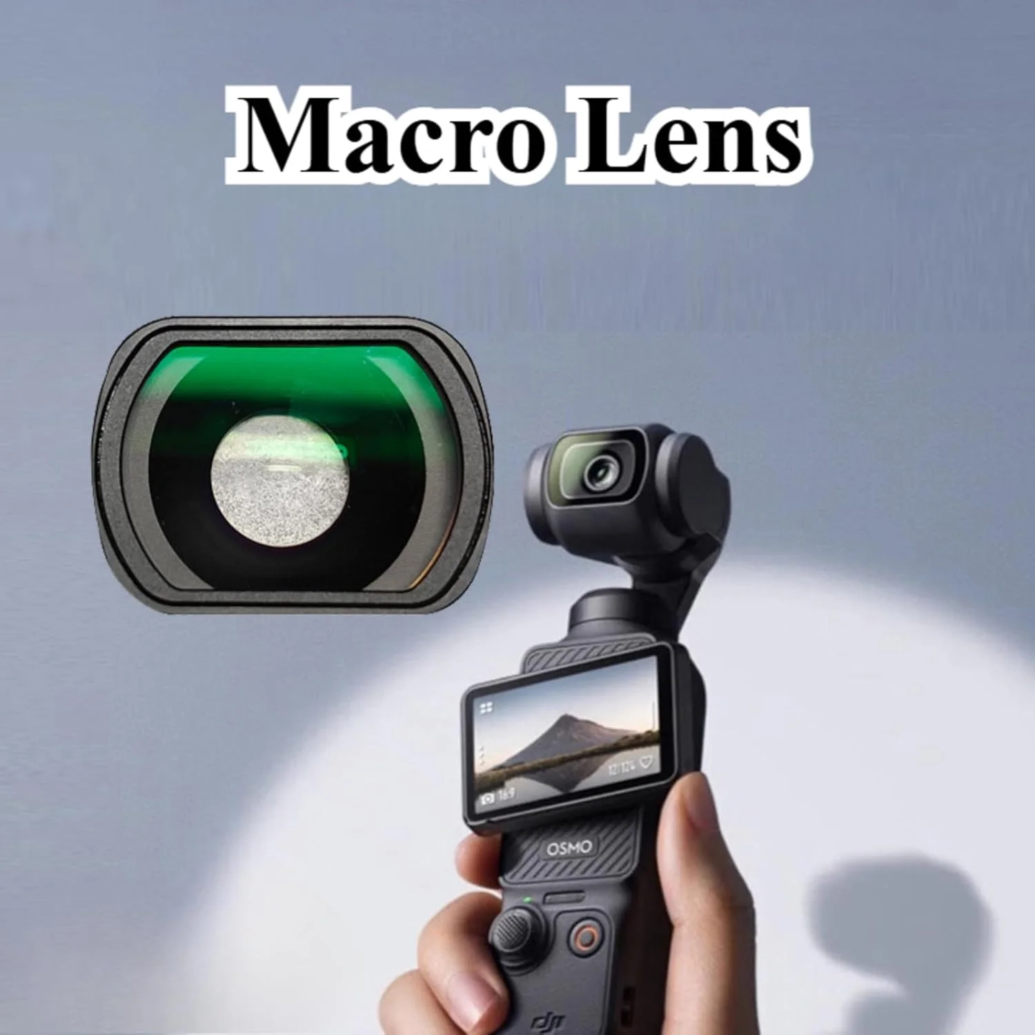 لنز گیمبال دوربین برای DJI Osmo Pocket 3: لنزهای ماکرو، میدان دید گسترده، تله فوتو و آنامورفیک