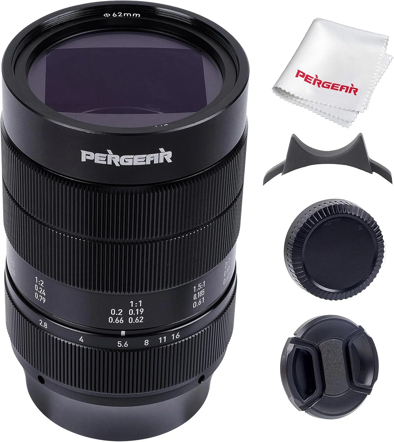 لنز اولترا-ماکرو 60mm F2.8 پرگیر با بزرگنمایی 2X سازگار با دوربین های نیکون Z-mount مدل های Z6 Z7 Z50