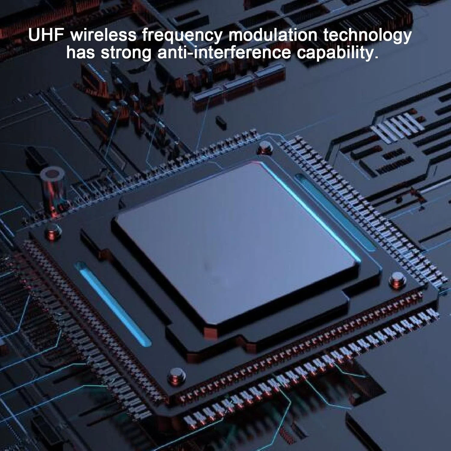 فرستنده و گیرنده بی‌سیم XLR برای میکروفون کندانسور، آداپتور میکروفون بی‌سیم قابل شارژ برای میکروفون‌های دینامیک، میکسرها، سازها