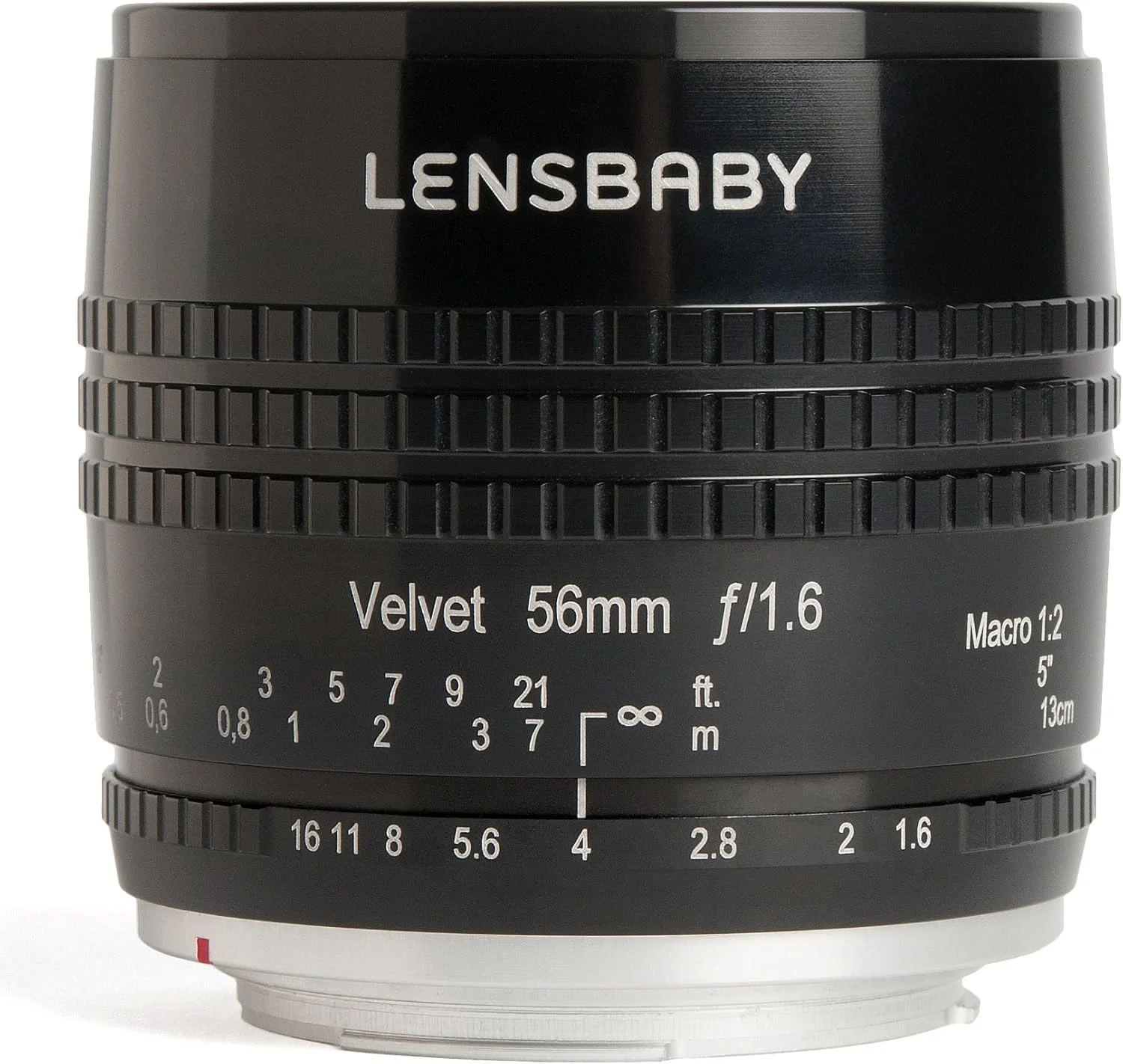 لنز Lensbaby LB-V56BM "Velvet 56" برای دوربین های میکرو چهار سوم