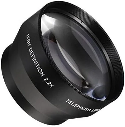 لنز تبدیل تله فوتو 55 میلی‌متری 2.2 برابر و زاویه باز با قابلیت ماکرو برای دوربین‌های بدون آینه سونی a7, a7S, a7IIK, a7II, a7R II، دوربین‌های دیجیتال SLR مدل SLT A57 A58, A58K, A65, A65V, a68, A77, A77II, A99V