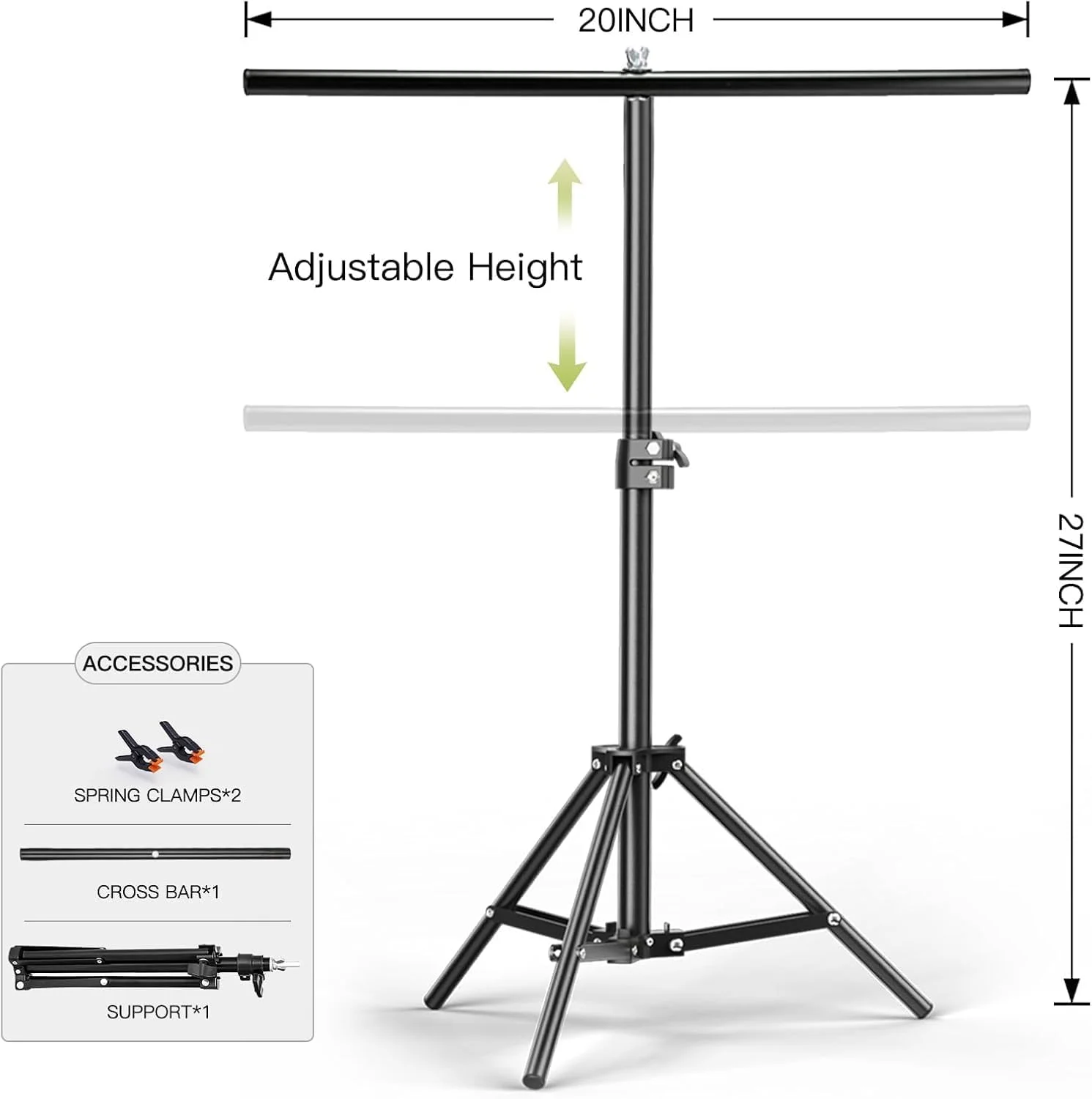 ZUOMIDIE مجموعه 8 عددی کاغذ پس زمینه گرادیانی عکاسی با 16 طرح به همراه پایه T شکل، ضد آب دو طرفه قابل استفاده مجدد 34x22 اینچ، پس زمینه رومیزی موراندی برای عکاسی مواد غذایی، جواهرات، شیرینی و لوازم آرایشی