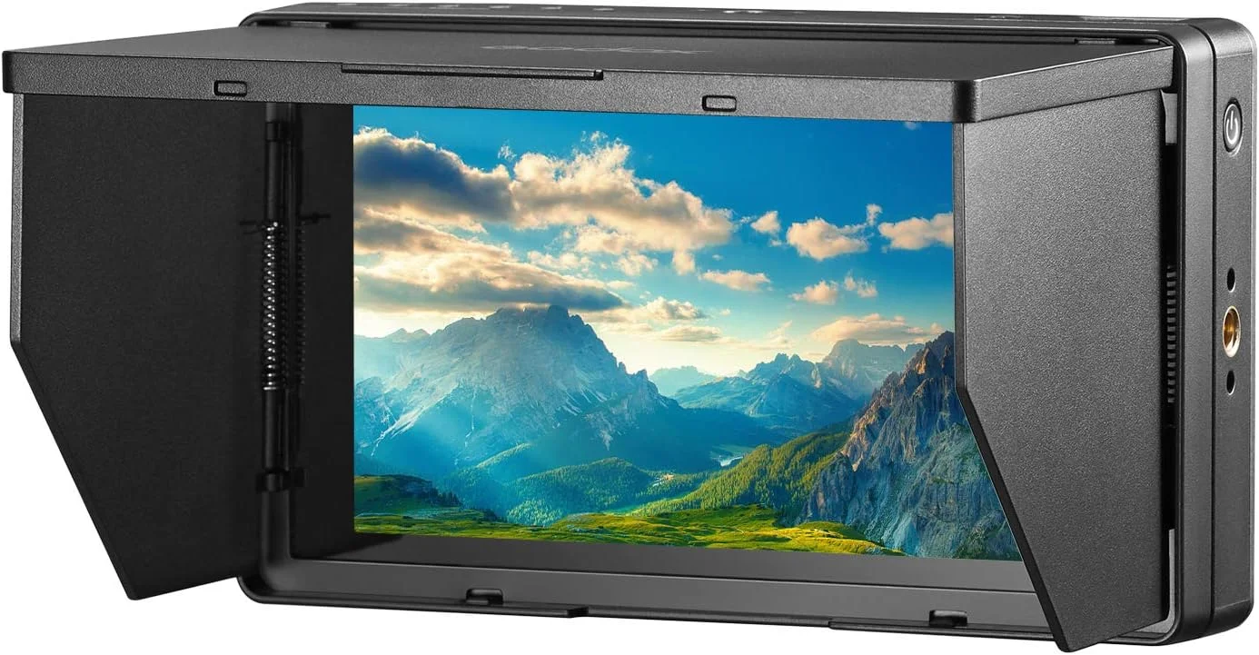 مانیتور دوربین گودوکس GM55 با صفحه نمایش 5.5 اینچی IPS، خروجی 4K HDMI و زاویه دید گسترده 160 درجه و 3D LUT برای دوربین های DSLR و ILDC