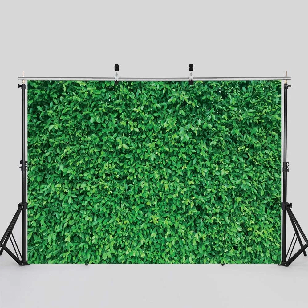 پس زمینه عکاسی برگ های سبز فانیتو، 1.5 در 2.1 متر، پس زمینه طبیعت میکروفیبر، پس زمینه تولد برای جشن تولد، پس زمینه بدون درز غرفه عکس