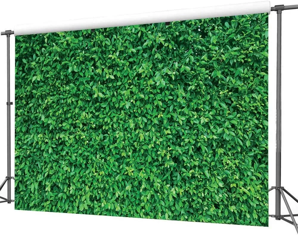 پس زمینه عکاسی برگ های سبز فانیتو، 1.5 در 2.1 متر، پس زمینه طبیعت میکروفیبر، پس زمینه تولد برای جشن تولد، پس زمینه بدون درز غرفه عکس