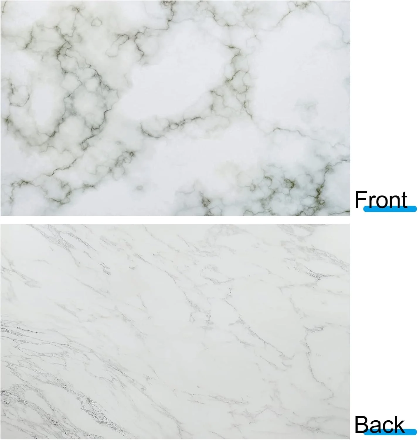 پس زمینه دو طرفه دیواری عکاسی 87x54 سانتی متر، 1 عدد بافت مرمر سفید ضد آب برای استودیو عکس پس زمینه دو طرفه دیواری عکاسی 87x54 سانتی متر، 1 عدد بافت مرمر سفید ضد آب برای استودیو عکس