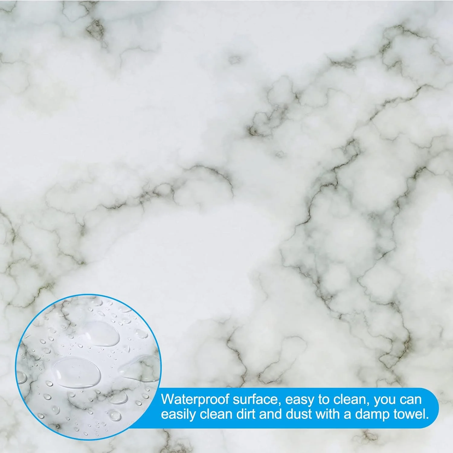 پس زمینه دو طرفه دیواری عکاسی 87x54 سانتی متر، 1 عدد بافت مرمر سفید ضد آب برای استودیو عکس پس زمینه دو طرفه دیواری عکاسی 87x54 سانتی متر، 1 عدد بافت مرمر سفید ضد آب برای استودیو عکس